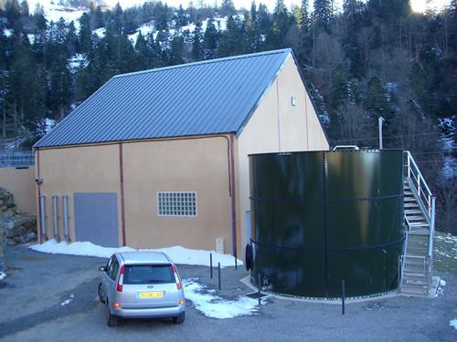 WWTP Guzet / France AQUABIOdom 700 m³/d